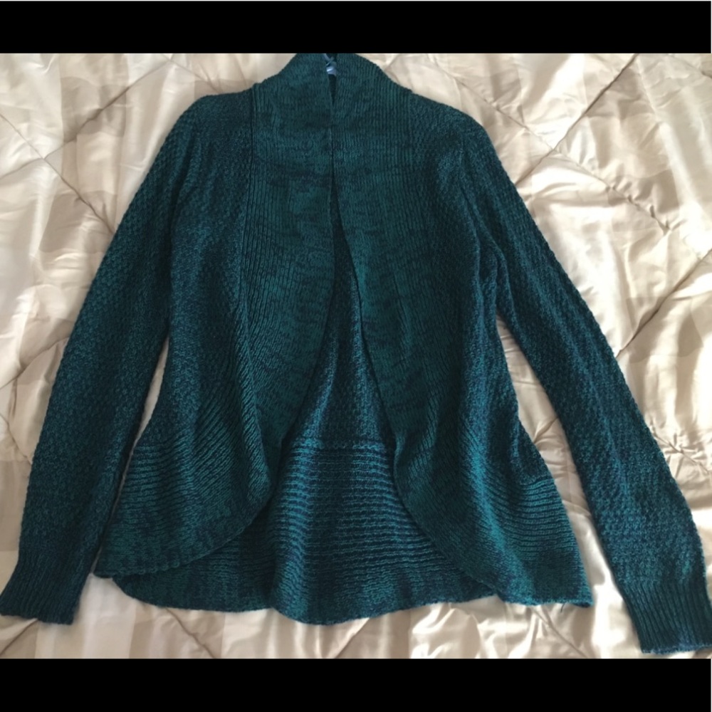 Multi Blue Knitted Cardigan Bongo Large